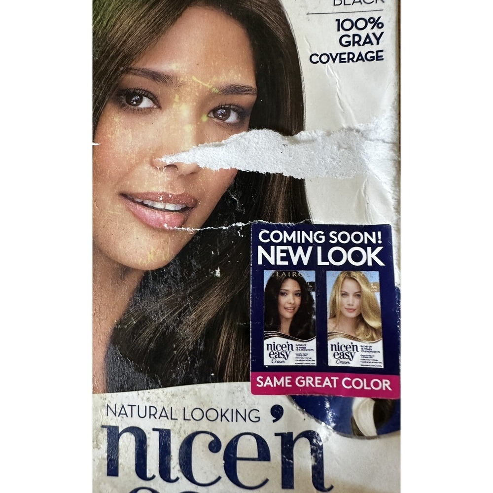 Clairol Nice'n Easy Permanent Hair Color Creme, 3‎ Brown Black, 3 PK - Picture 3 of 3